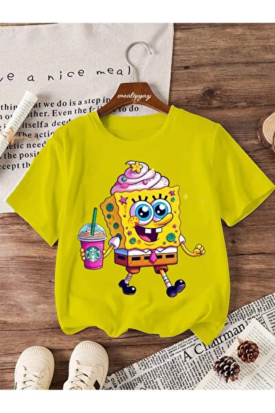 oneagılyazı Tricou supradimensionat pentru copii cu imprimeu SB SQUIDWART