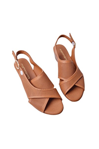 Mammamia Kadın Deri Sandalet D25YS-2730