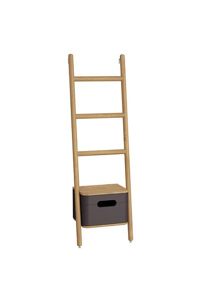 VitrA Suport vertical antracit tip scara pentru prosop baie, cu sertat, culoare mat