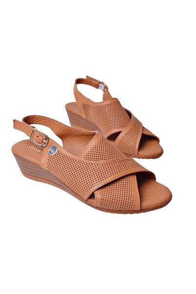 Mammamia Kadın Deri Sandalet D25YS-2730