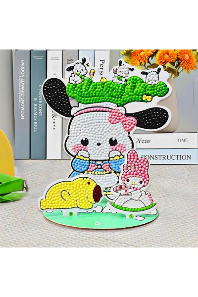 DEK Sanrio Characters Pochacco, My Melody & Pompompurin Decorative Painting Set