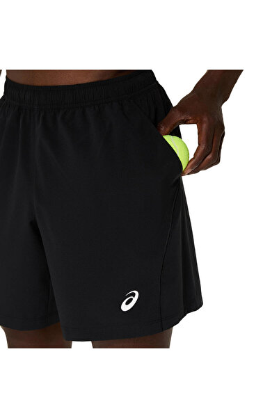 Asics Court 7In Short Erkek Siyah Şort 2041A344-001