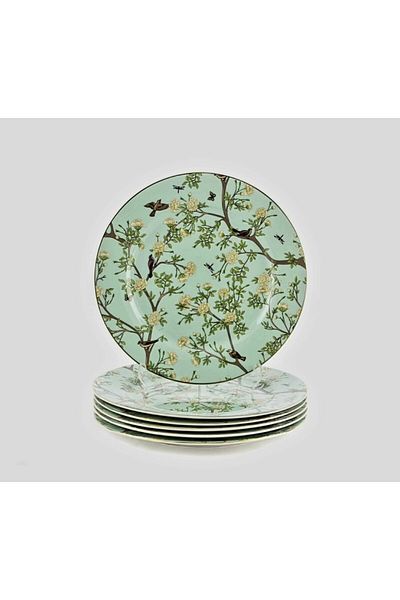Le Atölye 22cm Porcelain Cake Plate - Garden Series