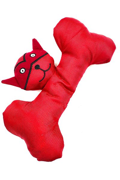Tasma Market Waterproof Dog Figure Bone Model Soft Sturdy Dog Toy