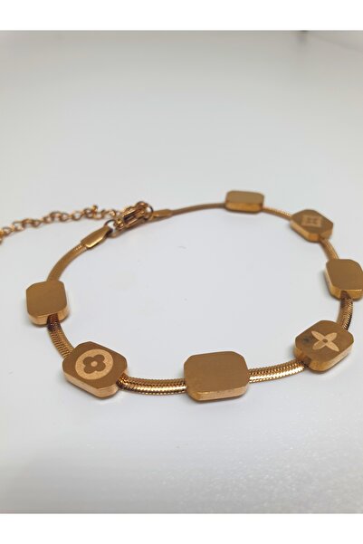 mama india alaçatı 1. Grade Quality 316L Surgical Steel Women's Bracelet, Flo...
