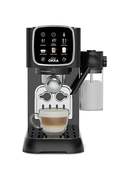 Arzum Ok0032-04 Okka Espresso Solo M Yarı Otomatik Espresso Makinesi - Krom 1...