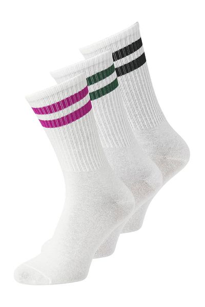 Jack & Jones Pachet de șosete din 3 piese pentru femei - Basic