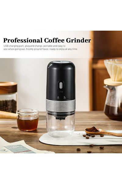 EqiEch V60 Coffee Maker Set,9-Piece Electric Coffee Grinder Drip,Hand Brewing Coffee Kit