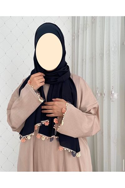 Nimet Abla Butik Hand Embroidered Luxury Prayer Dress
