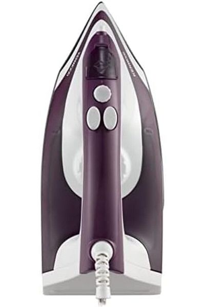 Kenwood مكواة بخار، 2000 واط، سعة 250 مل، قاعدة غير لاصقة، وظيفة التنظيف الذاتي، دفعة بخار 120 جرام