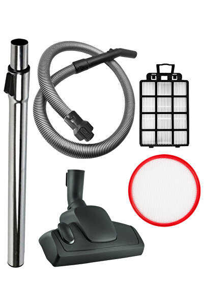 Arzum AR 4027 Olimpia Impact Compatible Vacuum Cleaner Hose Pipe Cap and Hepa Filter Set of 5
