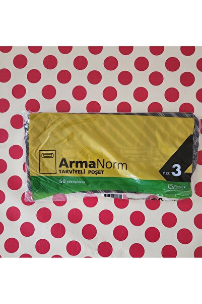 NAKSAN Takviyeli Diagonel Poşet No:3 (50adet) 35x45cm