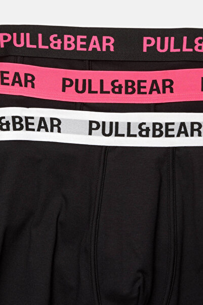 Pull & Bear 3'lü P&B boxer paketi