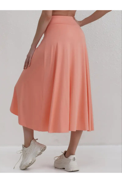 buğrahayalin    Women's Sandy Skirt with Pocket Detail Leggings