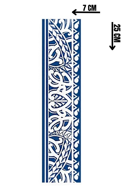 Barly 30 Gün / 1 Ay Kalıcı Kalp Figürlü 12 Saat Sonra Kararan Geçici Bilek Dö...