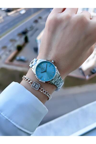 Slazenger Steel Cord 2 Years Warranty 5 Atm Bracelet Gift Women Wrist Watch Bsl.9.2464.3.05