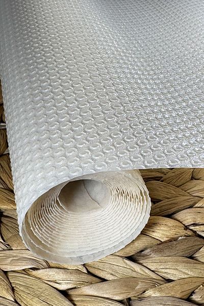 SİHİRLİ AYAKLAR Неплъзгащ се капак за рафт 45x300 Кухненски хладилник, бежов цвят
