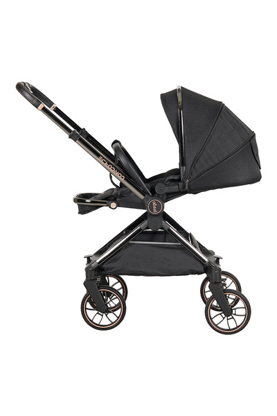 Prego 2067 Concorde Travel Sistem Bebek Arabası Yeni Siyah 2025