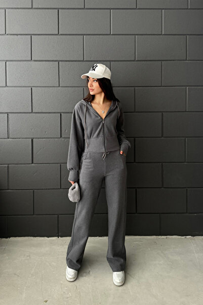 Sun Victoria Kadın Selanik Kumaş Eşofman Takımı