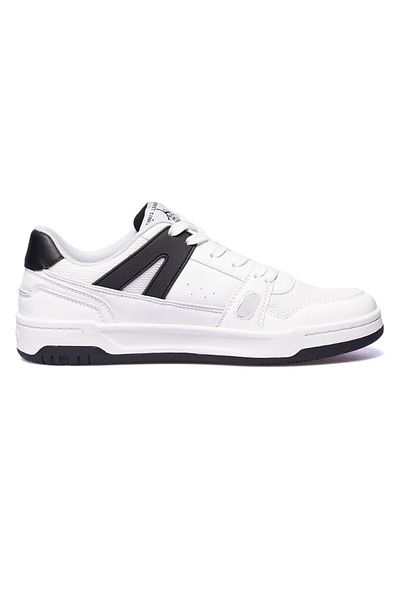 hummel Αρχείο Studio V2 Λευκό Μαύρο Ανδρικό Sneaker 900670 -9124