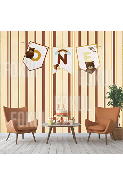 FOKUL Un banner scris pentru 1 an Pop-Up Banner Retro One Banner