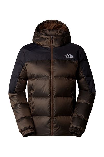 THE NORTH FACE Dámské Diablo down 2,0 K. Péřová bunda s kapucí Nf0A898Z0Bi1 Hnědá-L