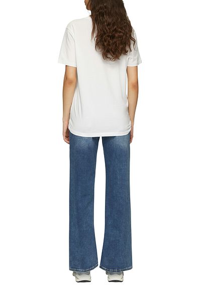 QS by s.Oliver Catie Denim – Mid Rise, Hose mit weitem Bein