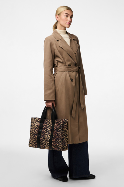 PIECES WOV PL100 – Damen-Shopping-Tasche