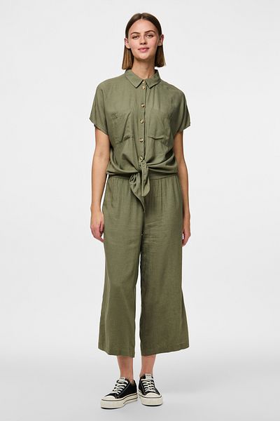 PIECES Deep Lichen Green Pants für Damen und Mädchen