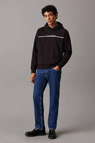 Calvin Klein Mikina s logem Split Line