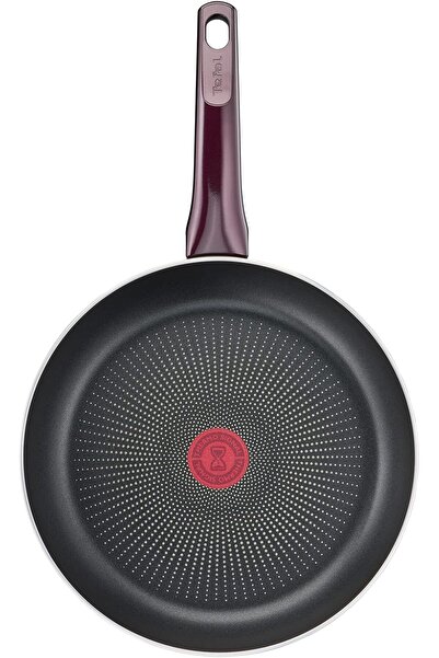 TEFAL Tigaie | G6 Resist Intense 24 cm Tigaie antiaderență cu Thermo Spot | Burgundia | D5220483