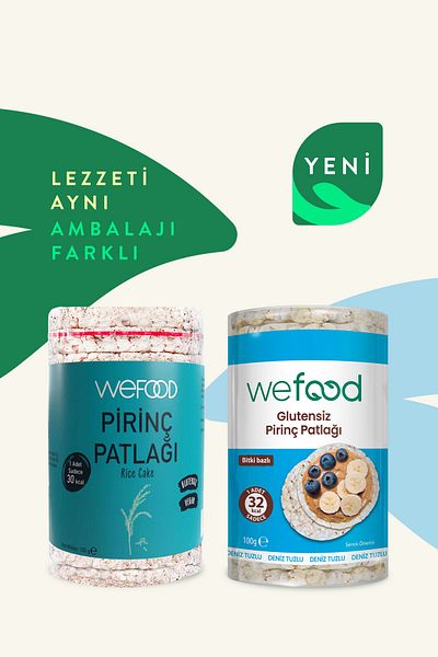 Wefood Gluten Free Rice Burr 100 g