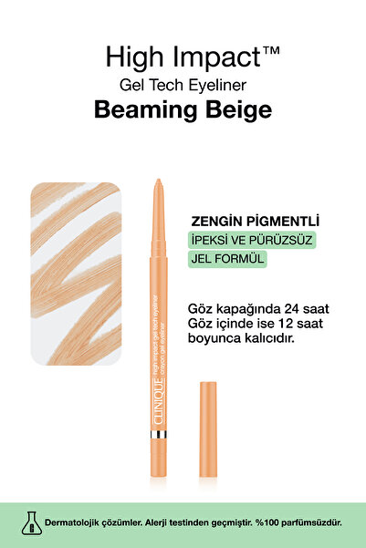 Clinique High Impact™ Gel Tech Eyeliner 0.35g - Beaming Beige | İpeksi ve Pür...