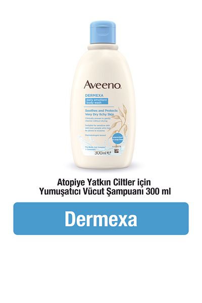 AVEENO شامبو ديرمكسا لتنعيم الجسم للبشرة المعرضة للتأتب 300 مل