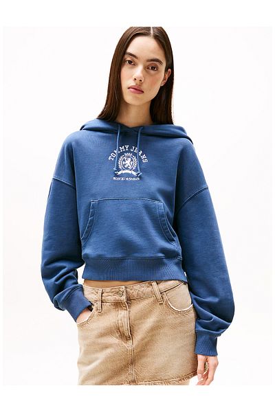 Tommy Hilfiger TJW BXY CRP VARSITY CREST MIKINA