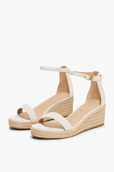 Tommy Hilfiger ESPADRILKA S MID KLÍNEM ZA KOTNÍKEM