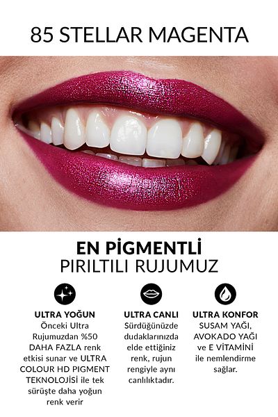 AVON Ultra Shimmer Lipstick - Rosy Lumos
