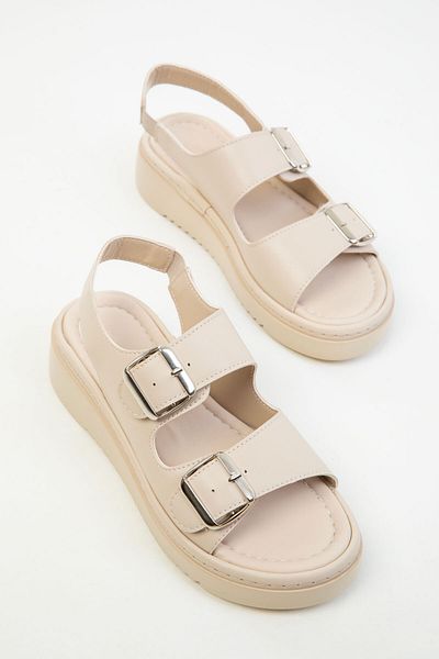 SOHO Beige Women's Sandals 20336
