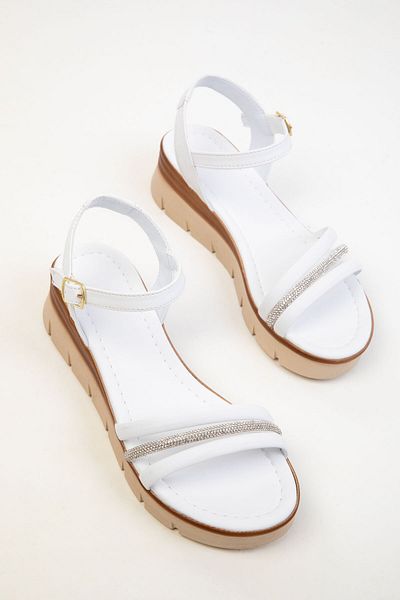 SOHO White Women's Sandals 20331