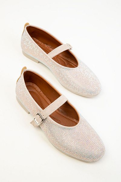 SOHO Beige Women's Ballerinas 20316