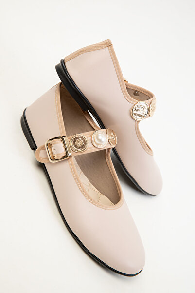 SOHO 19983 Model Beige Matte Women's Ballerinas