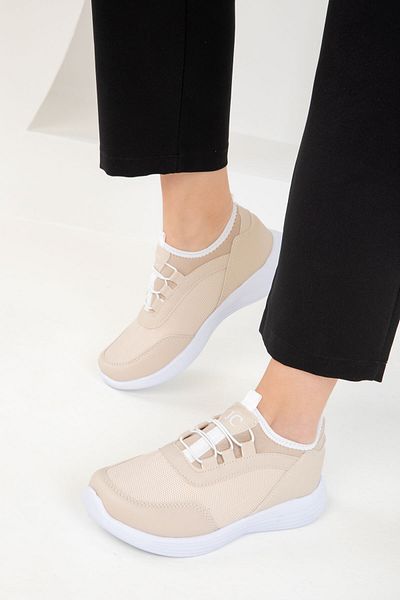 SOHO Beige Damen Sneaker 20360