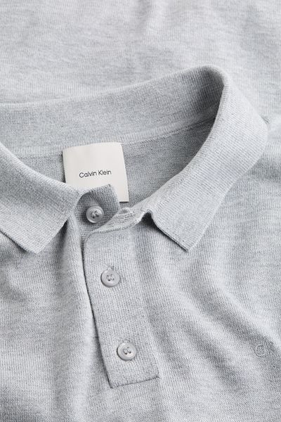 Calvin Klein ΠΛΕΚΤΟ SUPIMA ΒΑΜΒΑΚΙ POLO S/S