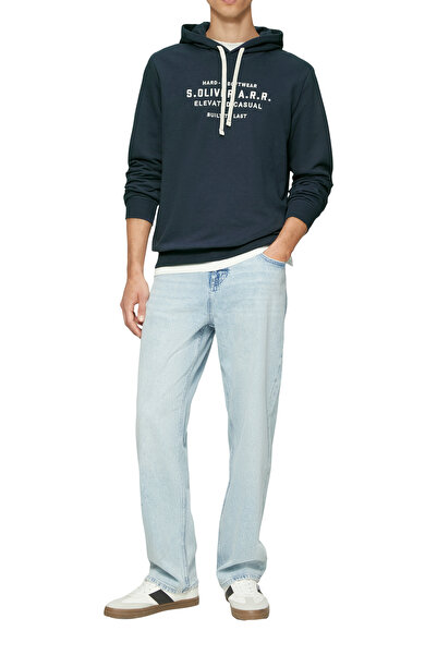s.Oliver Casual Soft Hooded Sweatshirt - Front Print