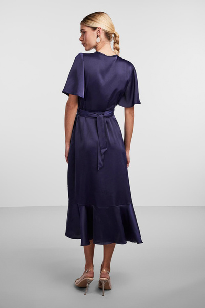 YAS. Φόρεμα Μεγάλης Επιφάνειας Χρώμα για Γυναίκα και Κορίτσι