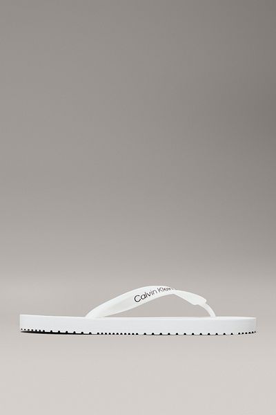 Calvin Klein Transparentní plážové sandály z TPU