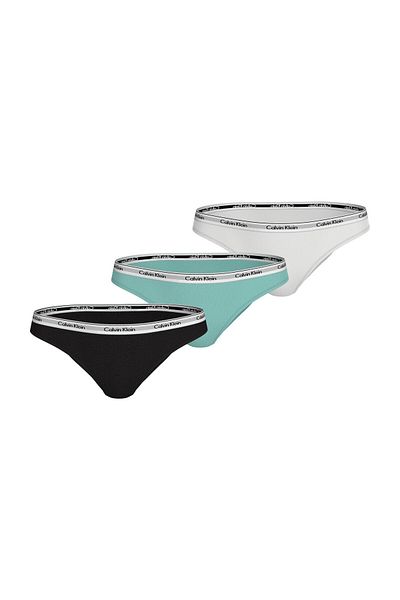 Calvin Klein Бікіні з низькою посадкою 3 шт. зелений 000qd5207e-wac