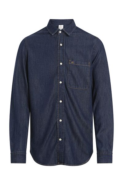 Calvin Klein LYOCELL RINSE KÉK L/S ING