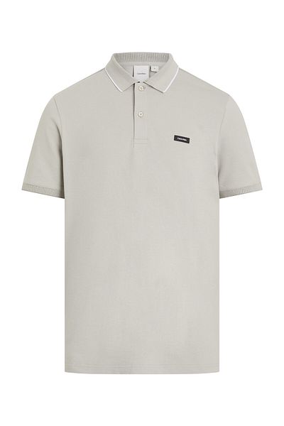 Calvin Klein Ανδρικό μπλουζάκι πόλο STRETCH PIQUE MULTI TIPPING POLO