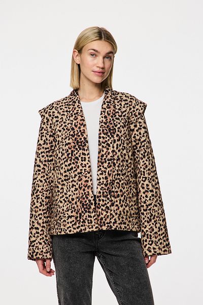 PIECES Pcsaroline Short Printed Jacket